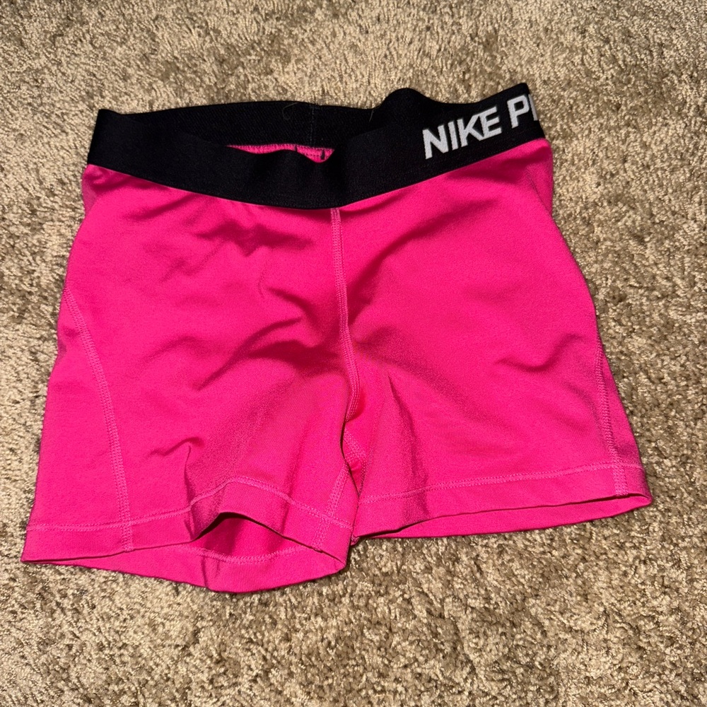 Nike Pro Black and Pink Activewear